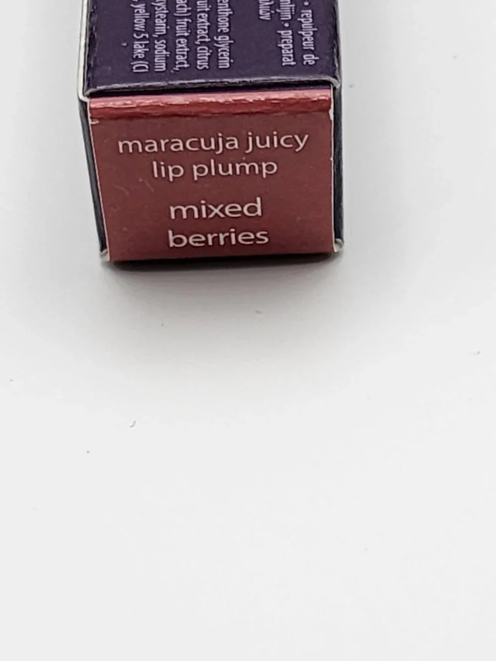 Tarte Maracuja Juicy Lip Plump Makeup Gloss Balm Mixed Berries New In Box